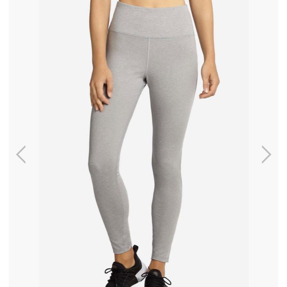 NWT Danskin Heathered Sculpt Legging in Light Grey
